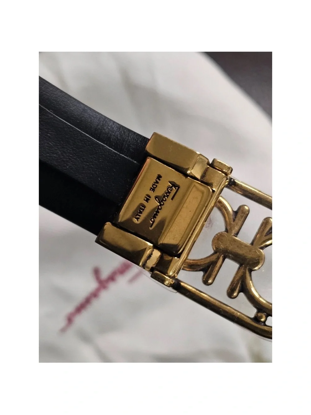Salvatore Ferragamo designer leather